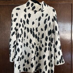 Vintage Michael Simon Sz Fits All  leopard print sweater